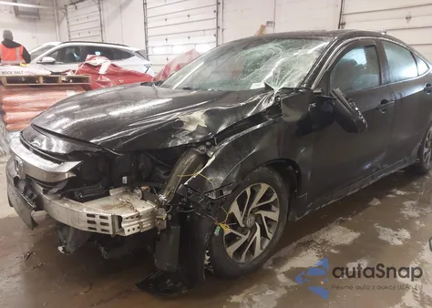 2017 Honda Civic Ex from USA, damaged, VIN 19XFC2F79HE212027